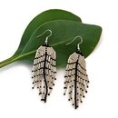 Japanese Seed Beads Earrings