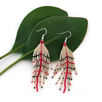 Japanese Seed Beads Earrings