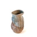Salt Fired Crumbled Vase