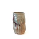 Salt Fired Crumbled Vase