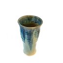 Blue Green Tall Vase