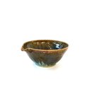 Green Spouted Bowl Small