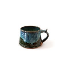 Conical Blue Green Mug-artists-and-brands-The Vault