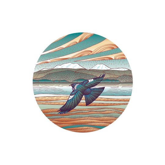Tui at Taupo A3 Print