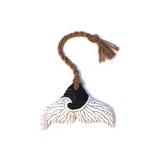 Whale Tail LXX Wall Hanging Small-artists-and-brands-The Vault