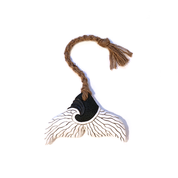 Whale Tail LXX Wall Hanging Small