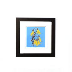 Kowhai Framed Screen Print-artists-and-brands-The Vault