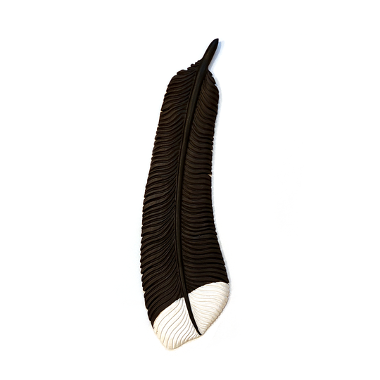 Huia Feather II Wall Hanging