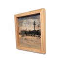 Wellington Sign Encaustic Original Painting