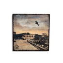 Queens Wharf Encaustic Original Painting