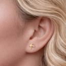 New Horizon Studs Gold Plate