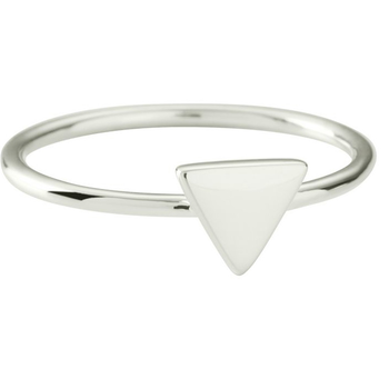 Triangle Ring - Stg Silver