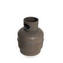 Blue Cearmc Gas Bottle Sculpture Large