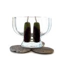 Pounamu Earrings Silver Hooks