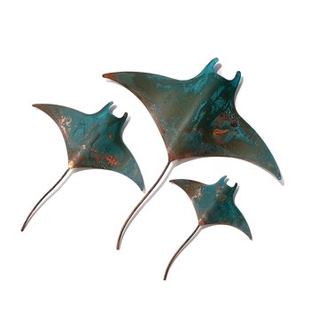 Set of 3 Manta Ray-artists-and-brands-The Vault