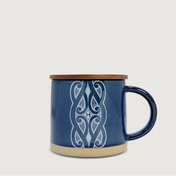 Ceramic Mug Miriama Grace-Smith Navy-lifestyle-The Vault