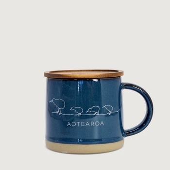 Ceramic Mug Kiwi Navy-lifestyle-The Vault