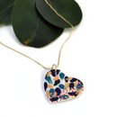 Shades of Love Necklace Blue Turquoise