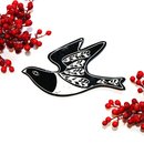 Ceramic Sgraffito Kereru