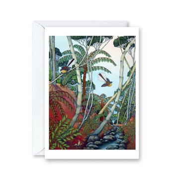 Piwakawaka at The Stream Card-cards-The Vault