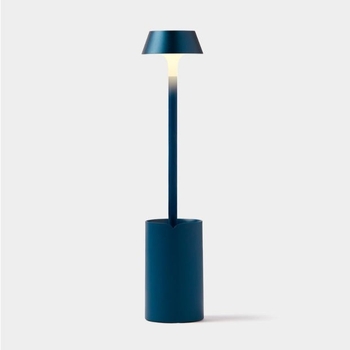 Lexon Mini Clip ON Reading Lamp Dark Blue-lifestyle-The Vault