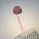 Lexon Mini Clip ON Reading Lamp Light Pink