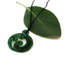 Pounamu Pendant Koru Kahurangi