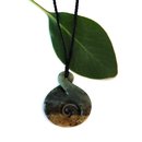 Pounamu Pendant Pikorua Raukaraka