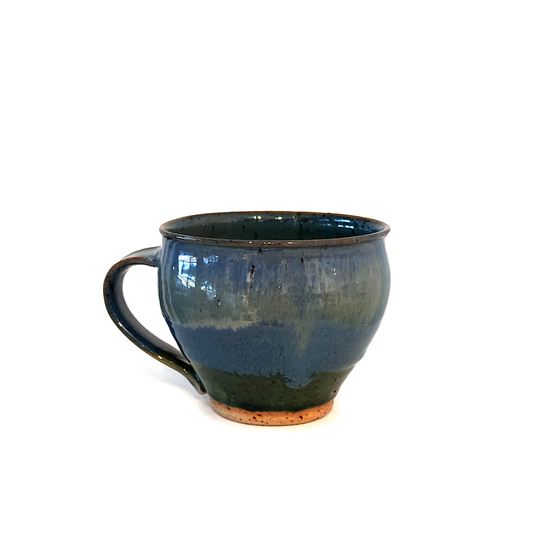 Ceramic Mug Blue Green