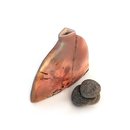 Pit Fired Trianguler Vase