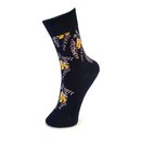 Crew Socks Kowhai Midnight Blue