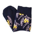 Crew Socks Kowhai Midnight Blue