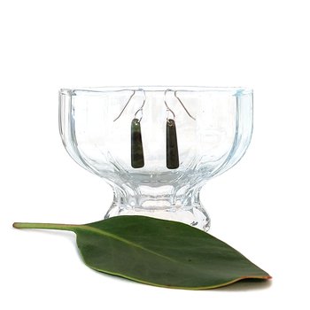 Pounamu Earrings-jewellery-The Vault