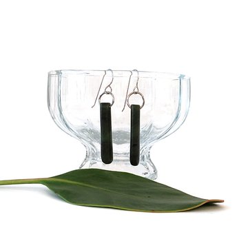 Pounamu Earrings-jewellery-The Vault