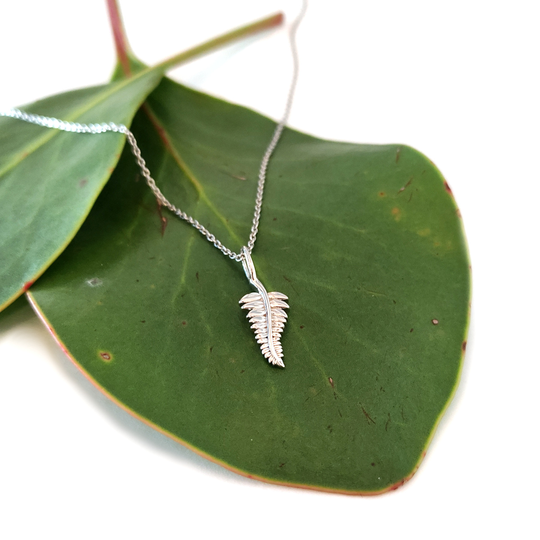 Fern Necklace Silver