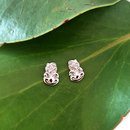 Tiki Studs Silver