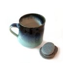 Cup Seafoam and Black