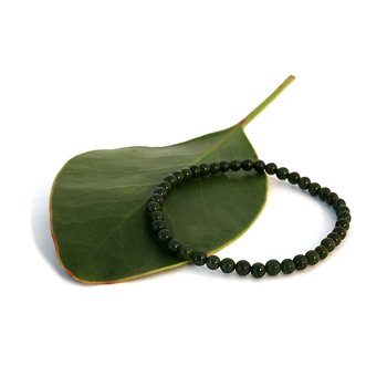 Pounamu Bead Bracelet 4mm-jewellery-The Vault