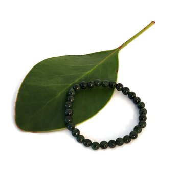 Pounamu Bead Bracelet 6mm-jewellery-The Vault