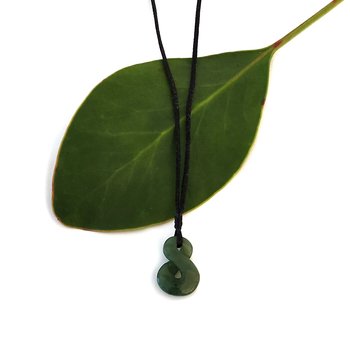 Pounamu Pendant Iti Taonga Single Pikorua-jewellery-The Vault