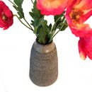 Black Clay Carved Vase 