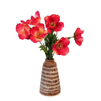 Iron Wash Carved Vase -artists-and-brands-The Vault