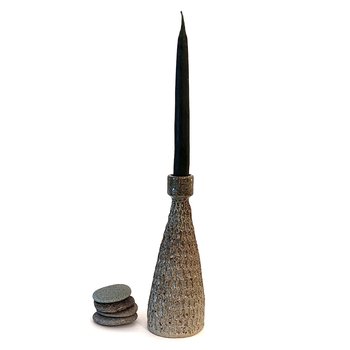 Ceramic Candle Stick Holder-artists-and-brands-The Vault