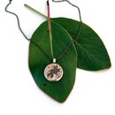 Small Steampunk Pendant Brass Dragonfly 