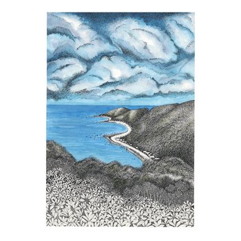 South Coast Wellington A3 Print-artists-and-brands-The Vault