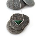 Triangle Facet Pounamu Necklace