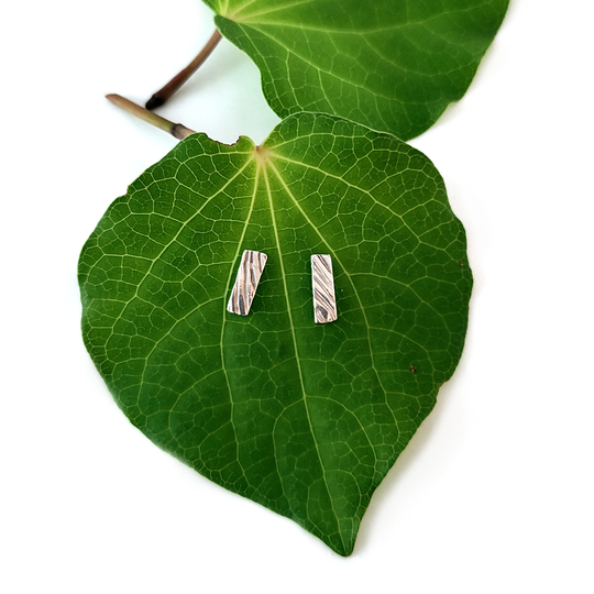 Awa Studs Small Rectangle