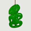 Glass Tiki Large Green