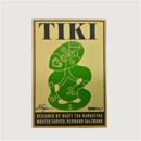Glass Tiki Large Green