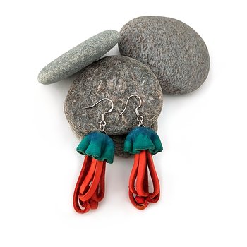 Jellyfish Earrings-jewellery-The Vault